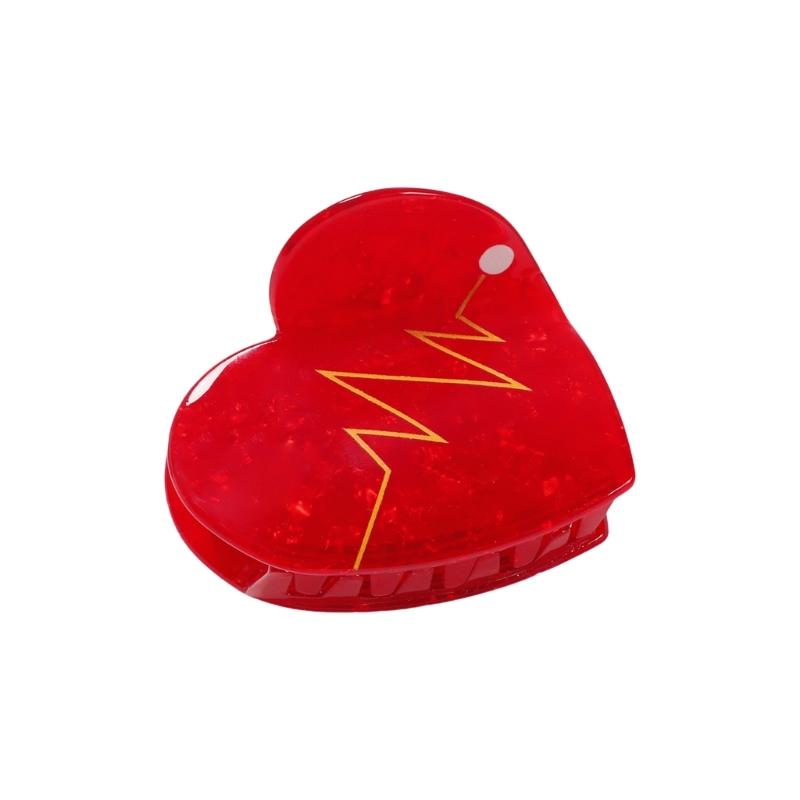 

Practical Plastic Hair Claw Clip Shark Decoration Easy Clean Hairpin