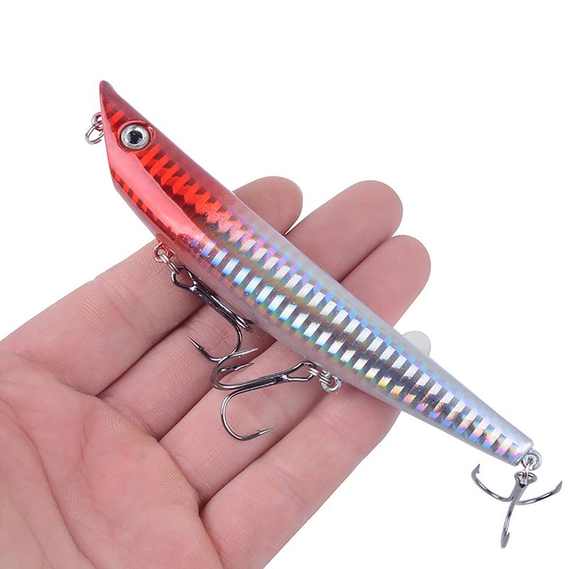 

Искусственная приманка 3D глаза Рыба Плавающая воблер Плавающая приманка для ловли рыбы Minnow Приманка/Снасти/Воблер Море красный