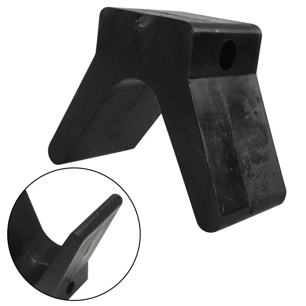 Remorcă marină barcă scaun în V cauciuc 2 inch potrivit pentru caiac Pentru iahturi cu orificiu de montare ușor de instalat