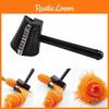 Multi-functional Spiral Funnel Flower Cutter Versatile Kitchen Peeler Device