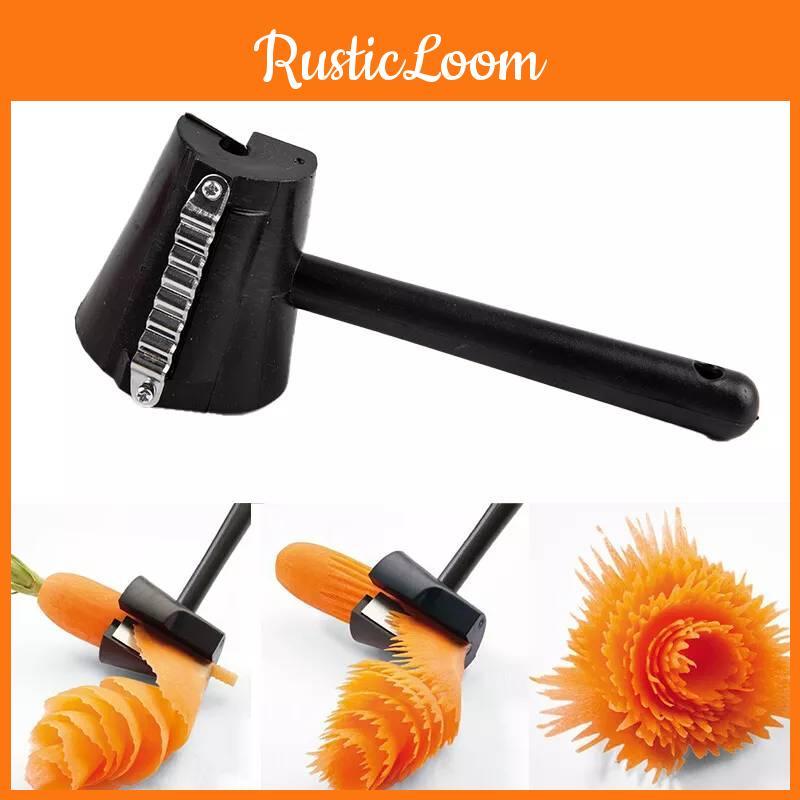 Multi-functional Spiral Funnel Flower Cutter Versatile Kitchen Peeler Device