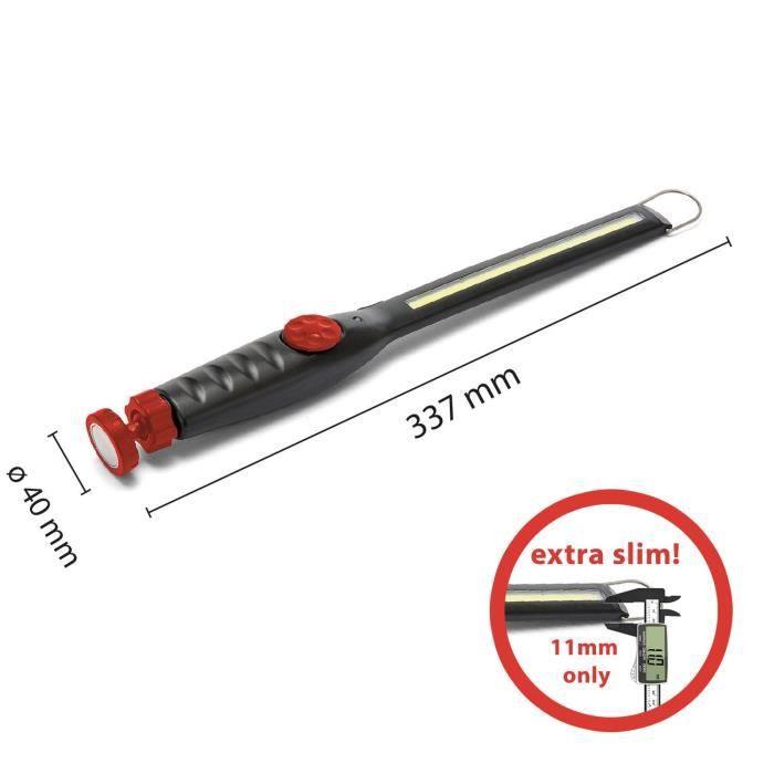 Lampe de Poche - BLACKMAN - Rechargeable - LED - 3W - Base Magnétique