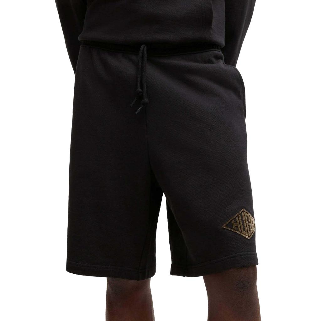Hugo Mens Damtus Embroidered Logo Shorts