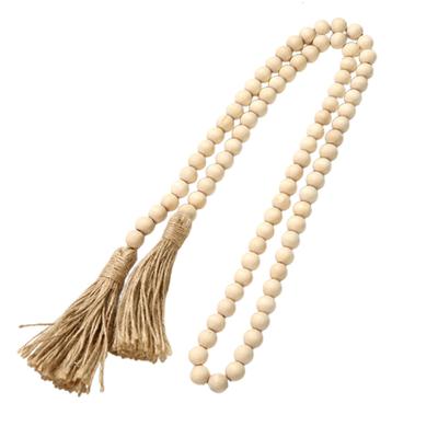  Hanging Beads Solid Color Wall Art    Bohemian Style Attractive Wall Window Door Beads Pendant for Kids Room
