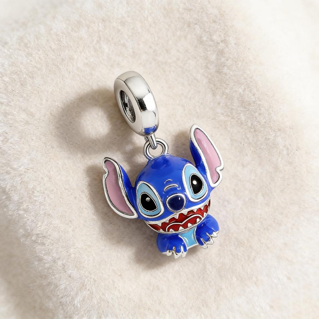 Stitch,Toy Story,Monsters, Inc.Winnie the Pooh Charm Beads Pendant Fit Snake Bracelet Necklace Beads For Diy Jewelry Gift