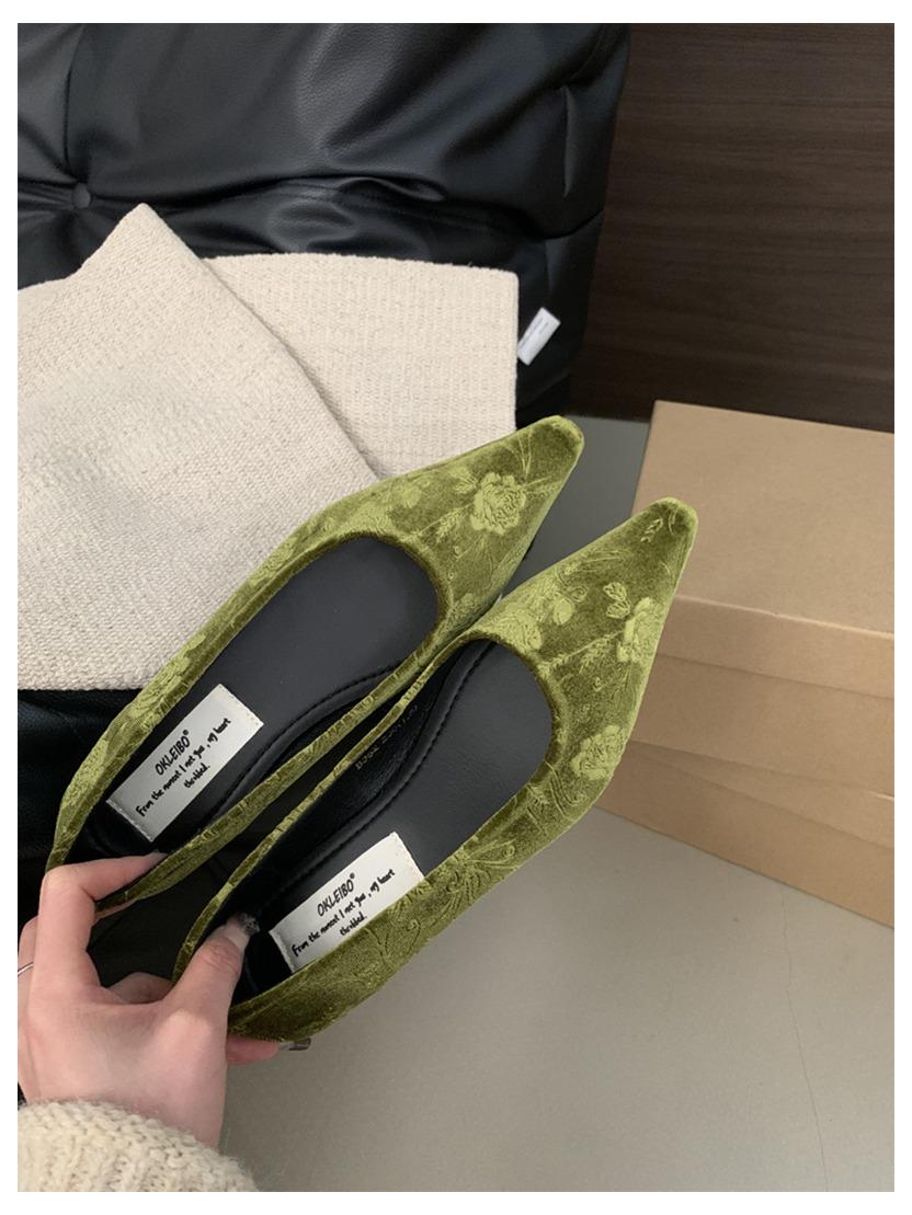 

New Fashion Shallow Ladies Flats Shoes Fashion Pointed Toe Shallow Ladies Elegant Ballerinas Shoes Soft Loafers Spring Footwear 35