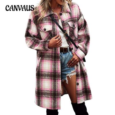 Autumn and Winter Women's Plus Size Long Sleeve Blouse Jacket