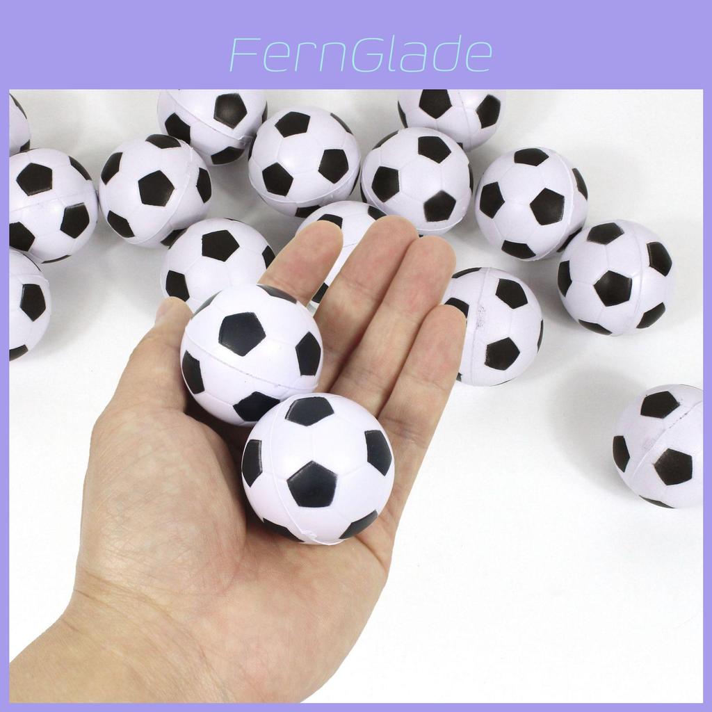 Pallone da Calcio Mini Giocattolo Bianco Per Bambini Morbida Schiuma PU Non Gonfiabile Solido Pallone Sportivo
