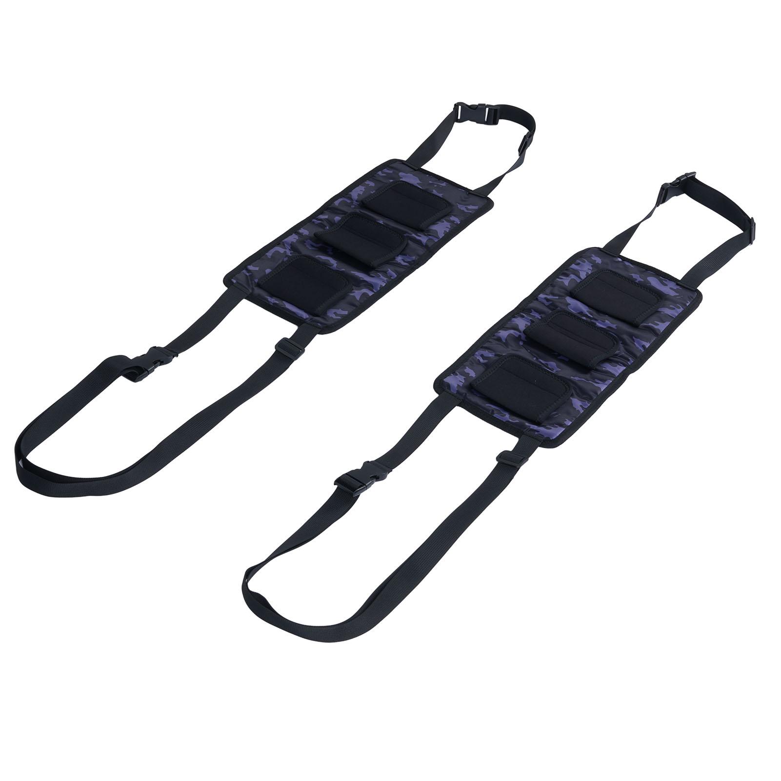 

2PCS Car Fishing Rod Carriers Diving Material Storage Straps Backseat Pole Organizer for SUV MVP RV