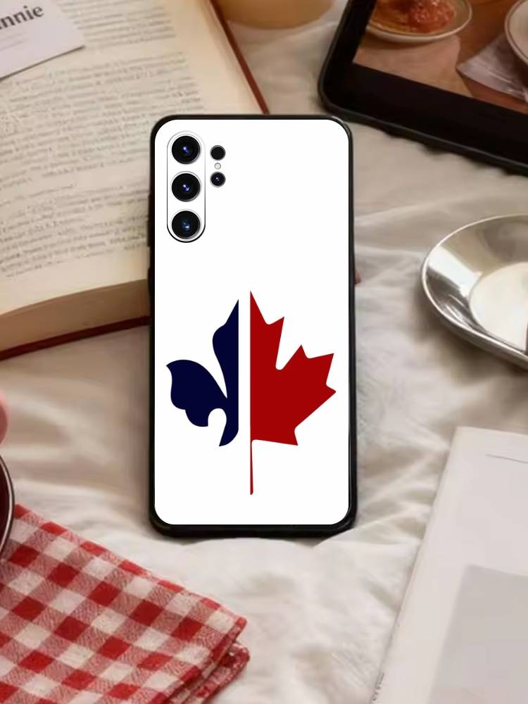 

CANADA Phone Case For Samsung S26,S25,S24,S23,S22,S21,S20,Plus,Fe,Lite,Others Black Cover Samsung S235G