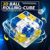 3D Maze Cube Space Thinking Training Stress Relieving Puzzle Toy  Color