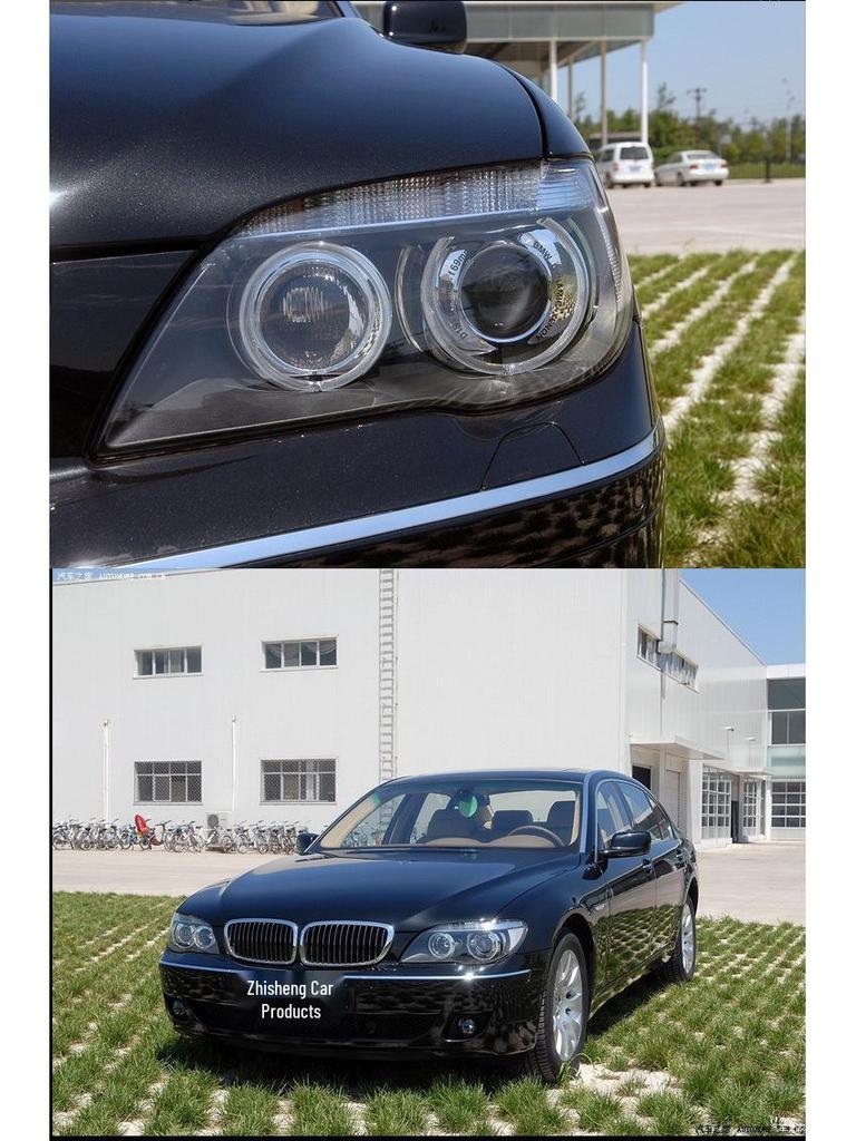 BMW 7 Series E66 Headlight Cover Lens (2005-2008 Models) - Car Accessory