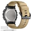 8900 Curea de Înlocuire din Nailon Militară Rezistentă la Șocuri, Compatibilă cu Ceasuri Sport în Aer Liber [YOOSIDE], Curea pentru G-Shock DW-5600, Stil, Curea, Instrument, GA-100
