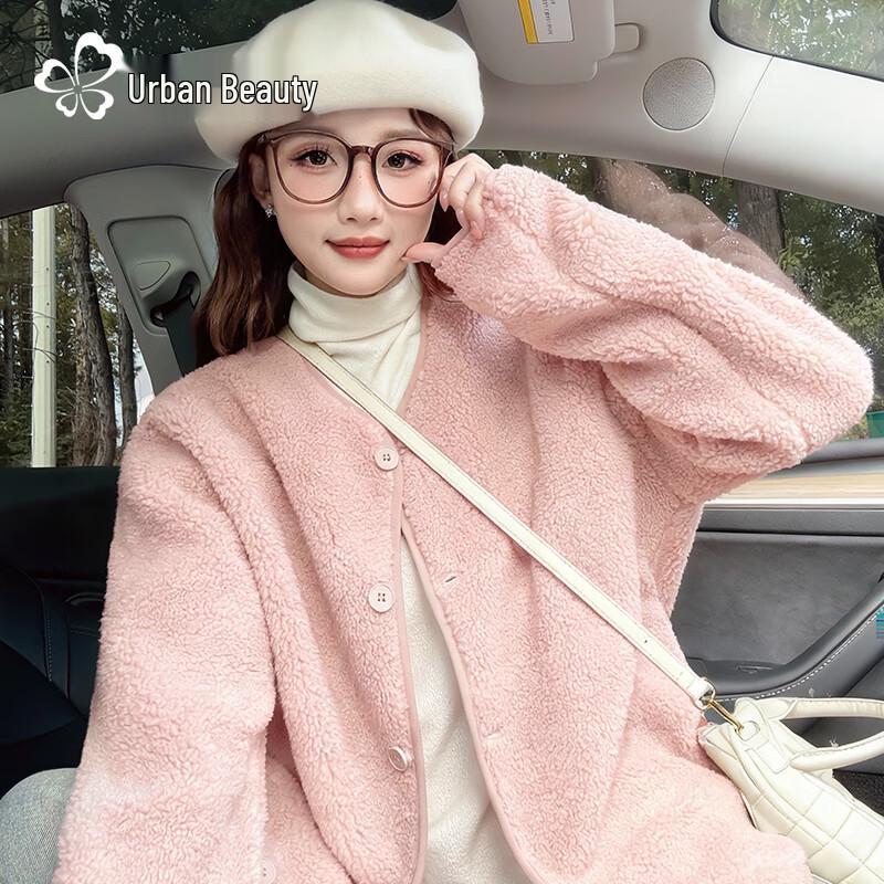 

Женская зимняя флисовая куртка букле M