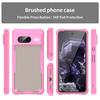 For Google Pixel 8 Case PC+TPU Frosted Phone Back Cover