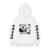 Demon Slayer Anime Hooded Rengoku Kyoujurou Printed Men Hoodies Comfortable Unisex Oversized Sweatshirt Harajuku Streetwear