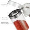 YOMDID Seasoning Pot Glass Bottle Condiment Storage Box Salt Pepper Pot Sugar Flavoring Container With PP Lid Kitchen Supplies