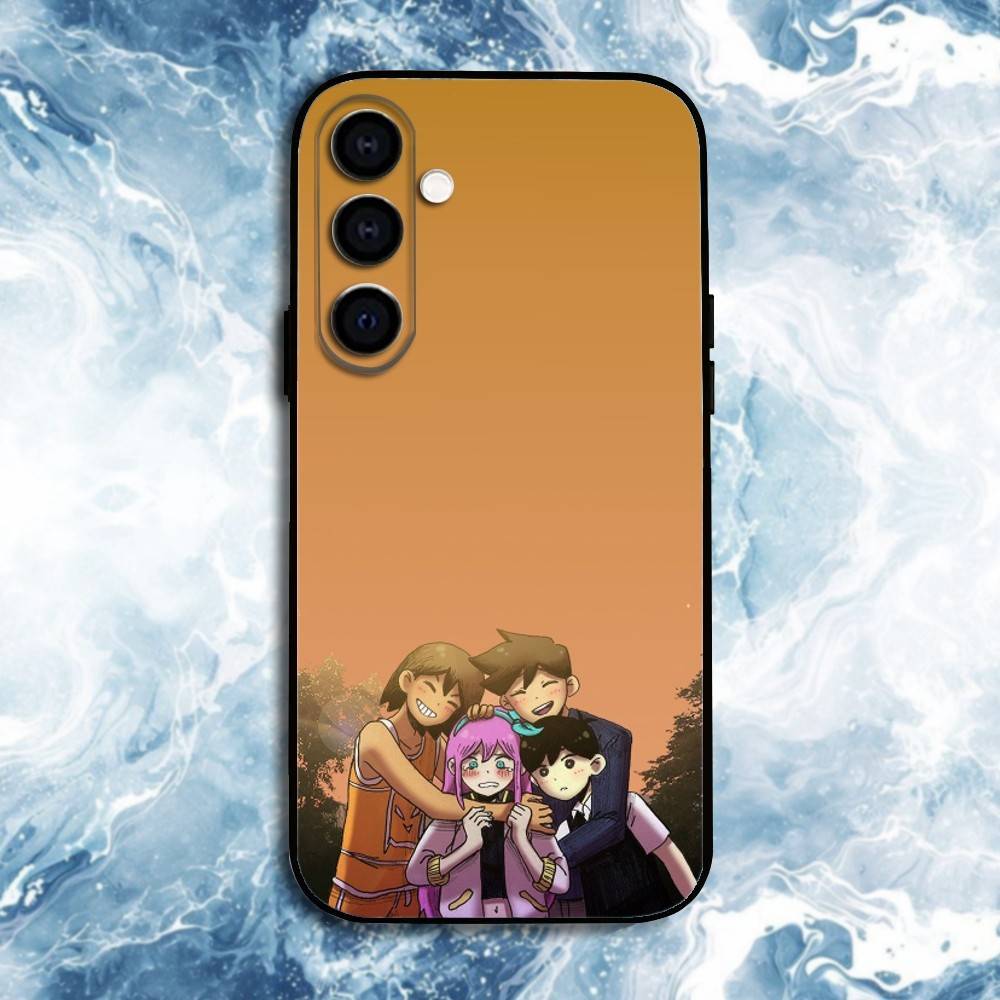 O-Omori Game Phone Case For Samsung Galaxy A73,A72,A71,A70,A53,A52,A51,Others Soft Black Shell