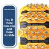 Universal Car Snow Chains for Winter Non Damaging Tire Traction Easy Install Anti Slip Chains Fit Sedan SUV Minivan