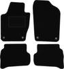 Black Velour Floor Mats For: Volkswagen Polo V Hatchback (2009-2017)
