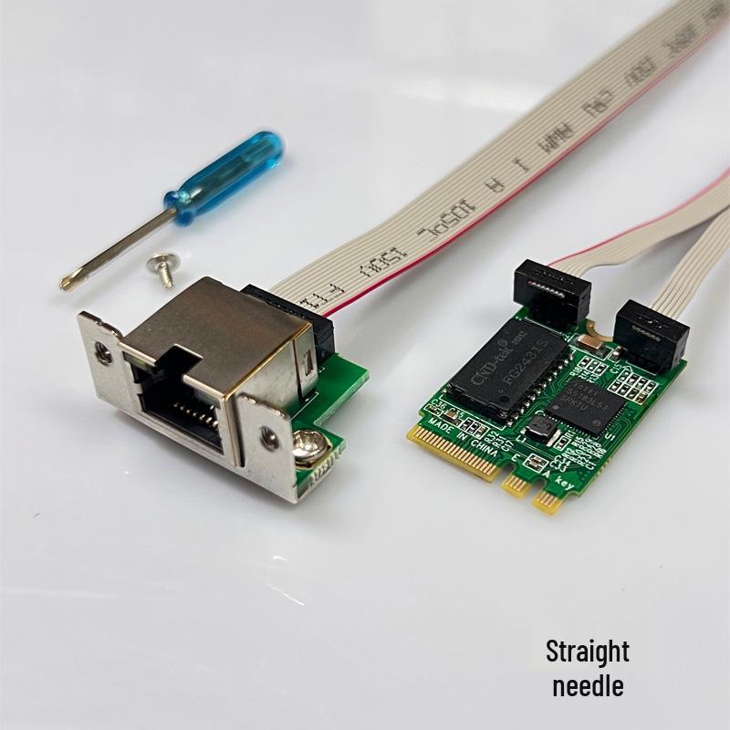 ITL226 M.2 A+E 2.5Gbps Network Card, 100Mbps Desktop Router Adapter.
