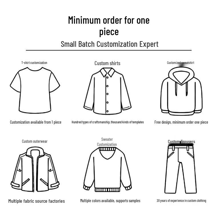 2025 European Trendy Loose-Fit Custom Jacket with Long Sleeves M синий
