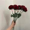Crochet Rose Bouquet: TV Cabinet & Living Room Faux Floral Decor