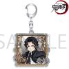 Anahtarlık Kolye Anime Demon Slayer Kimetsu No Yaiba Kamado Tanjirou Çift Taraflı HD Çanta Kolye Hayranlar İçin Hediye Cosplay Aksesuarları Takı Hediye