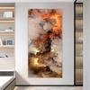 Abstract Grey Yellow Cloud Home Decor Art Oil Painting Posters Prints Wall Art Canvas Pictures for Living Room