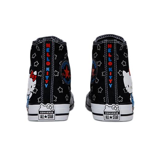 Chuck Taylor All Star Hello Kitty X Chuck Taylor All Star Converse High 'Black' Women's 163919C
