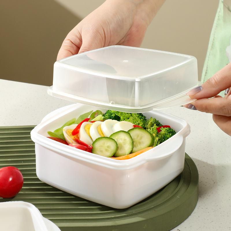 Plastic Steamer Microwave Oven Special Steamer With Lid Cookware Steamer Household Steamed Buns Vegetables Kitchen Cooking Tools