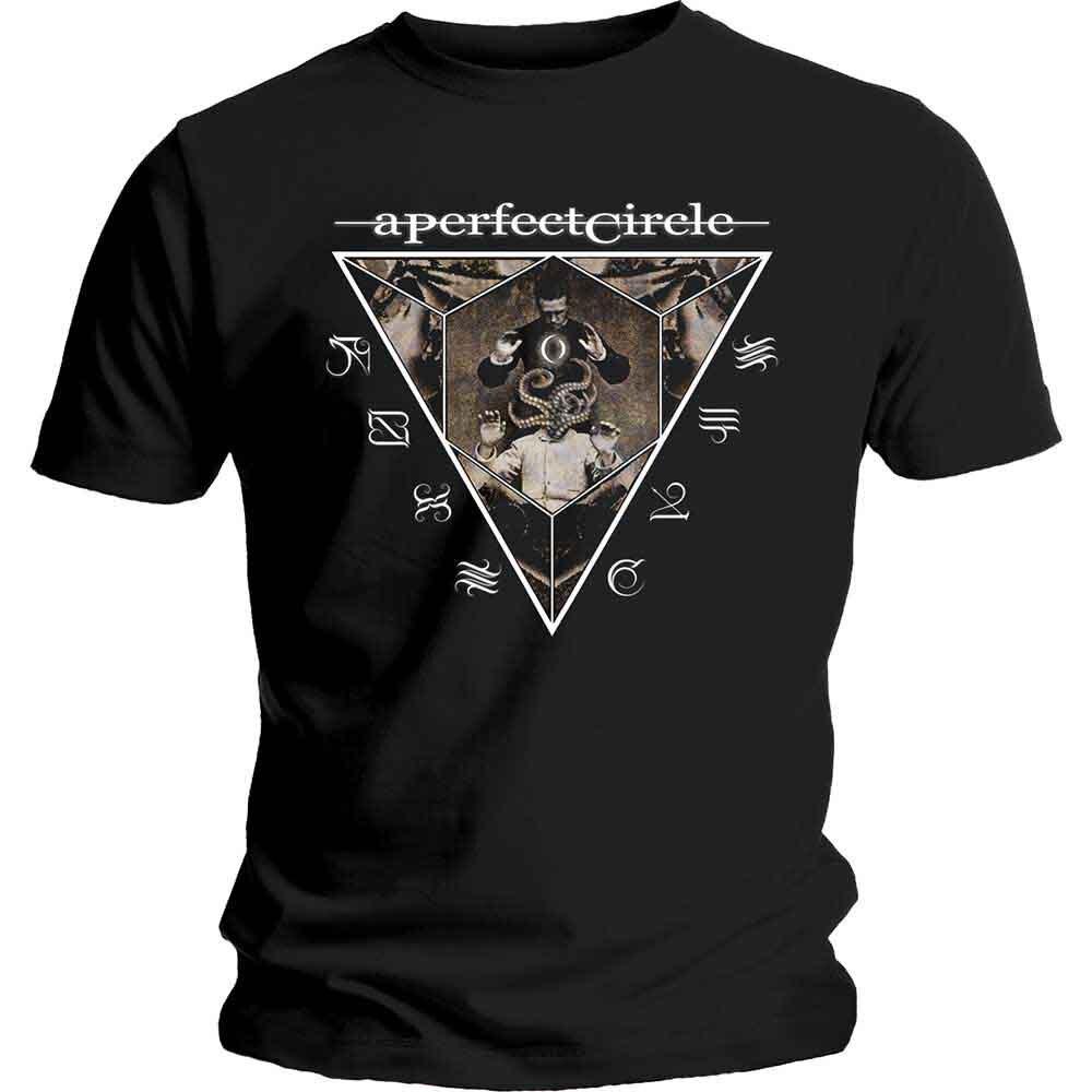 A Perfect Circle Men s Outsider T - Shirt Black Size: Large M