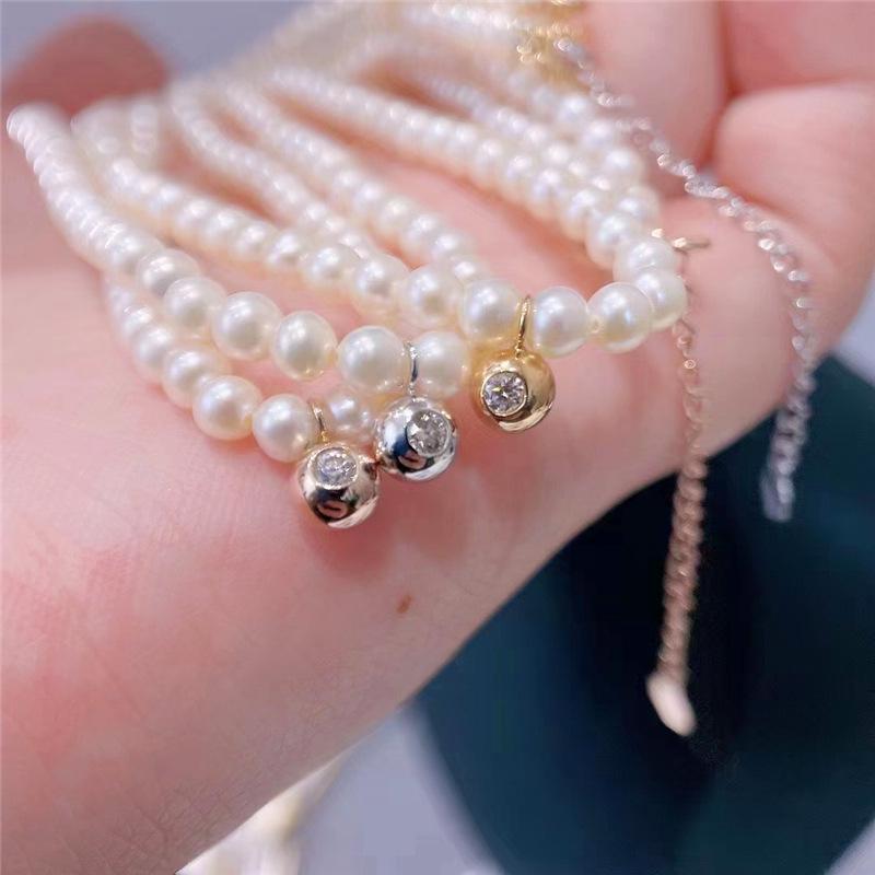 Elegant French Retro Pearl Clavicle Necklace - Simple, Versatile, Luxury Style