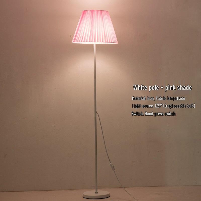 Modern LED Floor Lamp with Remote - Warm Ambient Light for Living Room, Bedroom, Bedside, and Streaming Background.