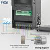 Onduleur VFD 1.71KW 1.1KW 1.1KW 1KW Onduleur de Fréquence 1P-1P 111V 1P-1P 181V Convertisseur de Fréquence de Sortie Entraînement à Fréquence Variable