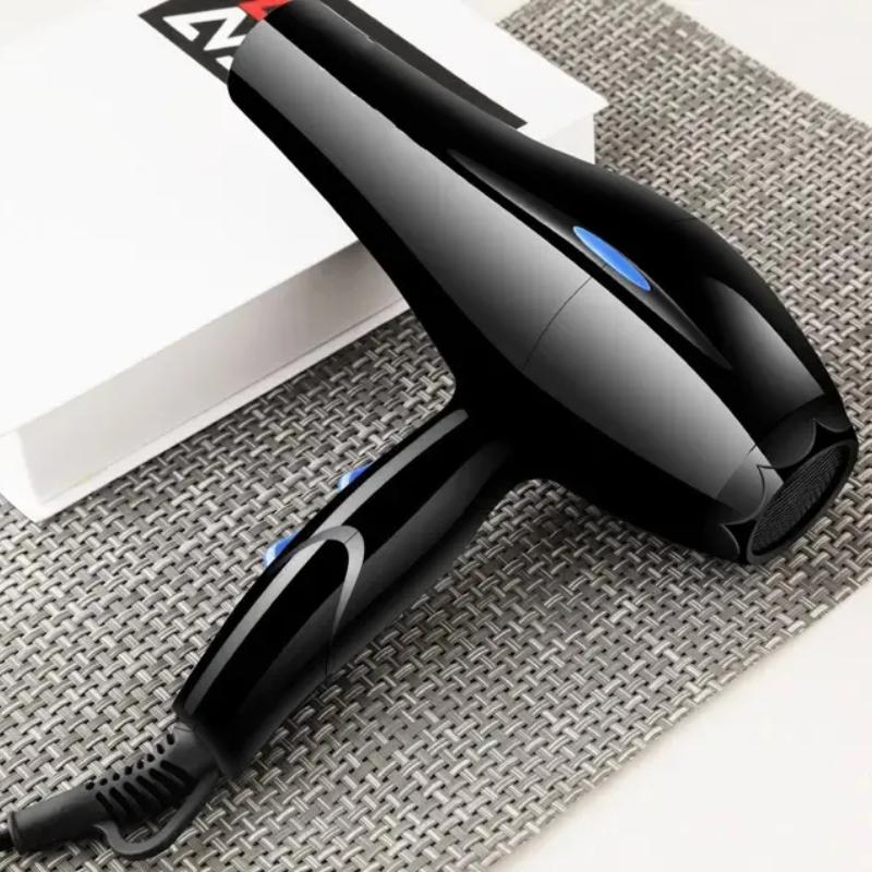 Professional Negative Ion Hair Dryer, Quick Drying, Hot and Cold Air, with Concentrated Air Nozzle, Suitable for Home Use