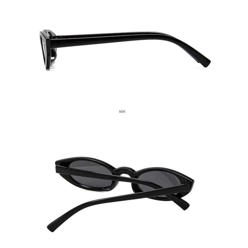 Women's sunglasses - unisex retro small frame cat eye sunglasses