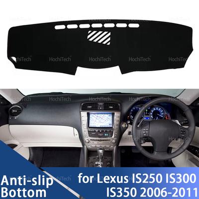 Für Lexus IS250 IS300 IS350 2006-2011 Armaturenbrettabdeckung Armaturenbrettmatte Teppichpolster Sonnenschutzhaube Decke Autozubehör