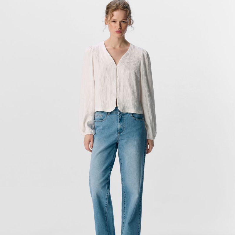 

Рубашка objphillie белая 23046564 4422 Женщина ОБЪЕКТ 44 белый