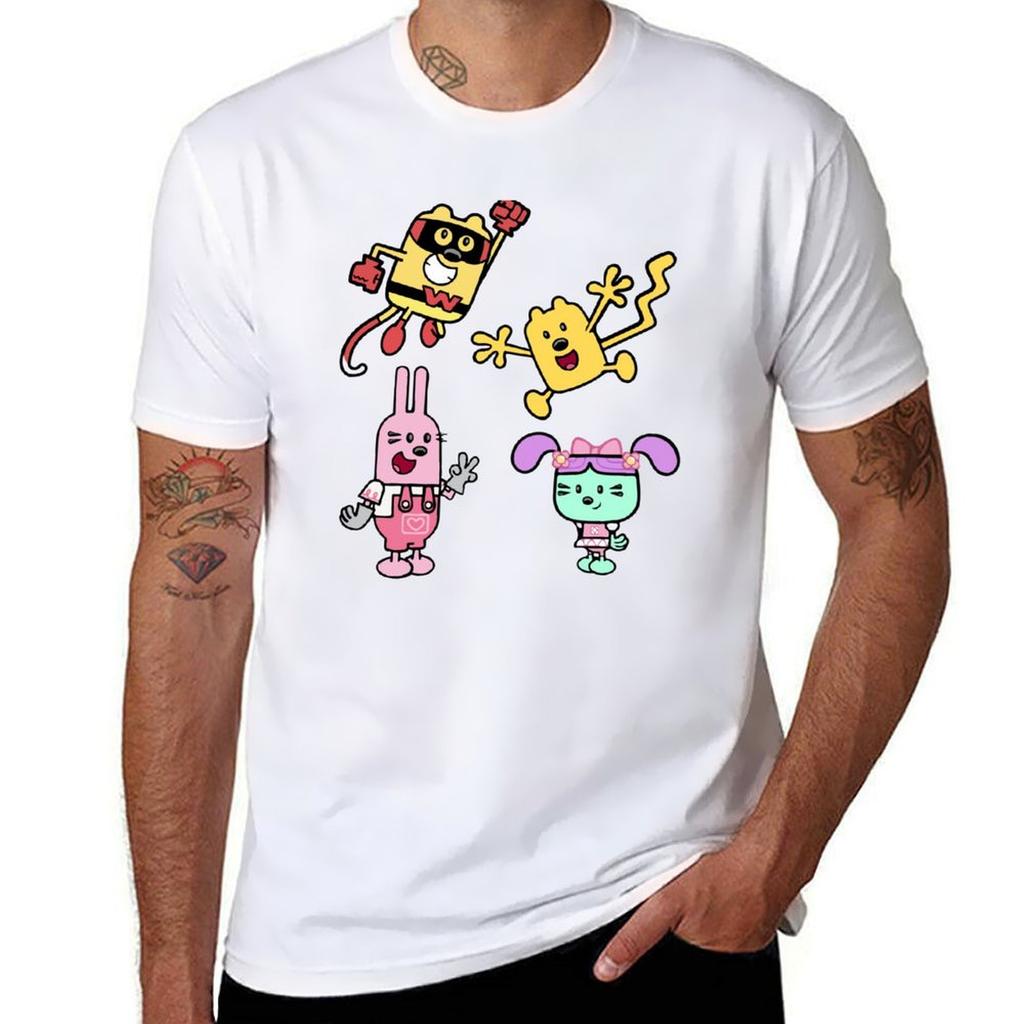 Wow Wow Wubbzy Daizy Widget pack Chilhood TShirt Heavy Duty Casual Work Tee