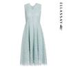 ELLASSAY French Style Sleeveless Mid-Length Dress