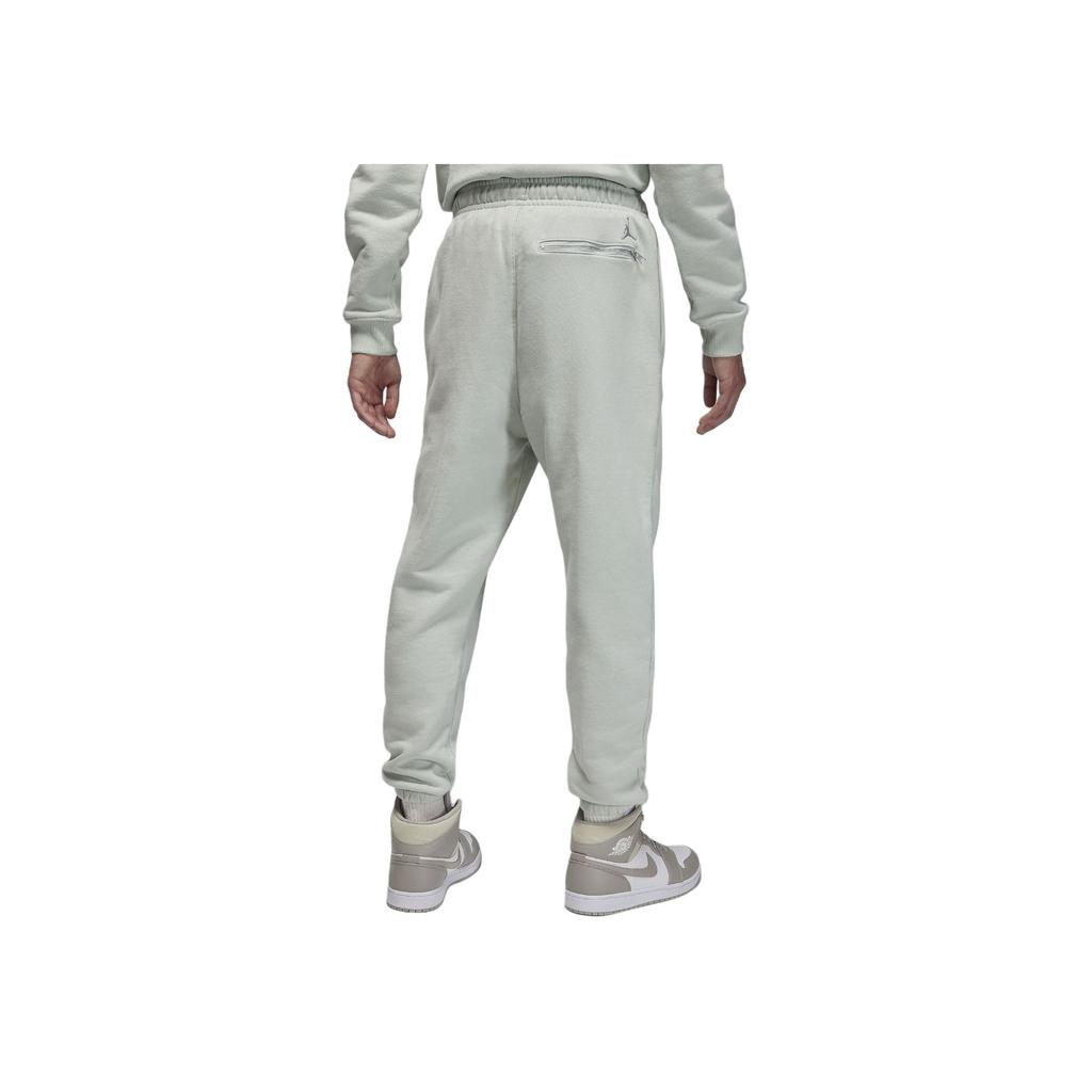 Jordan Wortmarken-Serie Lässige Tapered Strick-Jogginghosen Herren Hosen Hell-Silber FJ0697-034