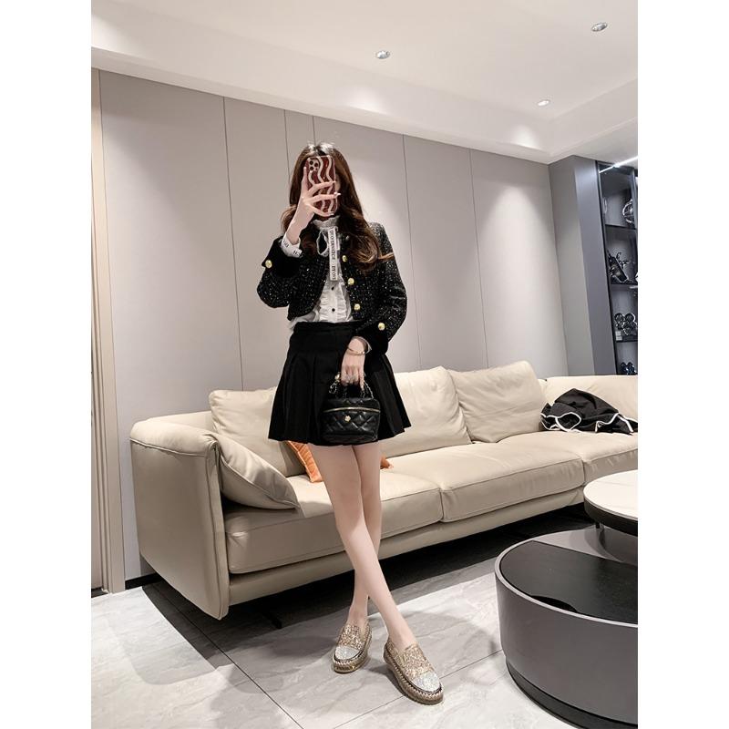 Summer New Flat-bottomed Thick-soled Glit Women's Singles Shoes for Lazy People