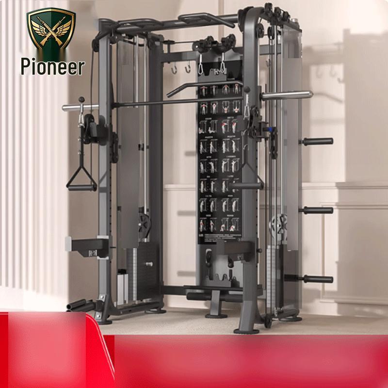Rongpeng All-in-One Smith Machine  Power Rack Home Gym