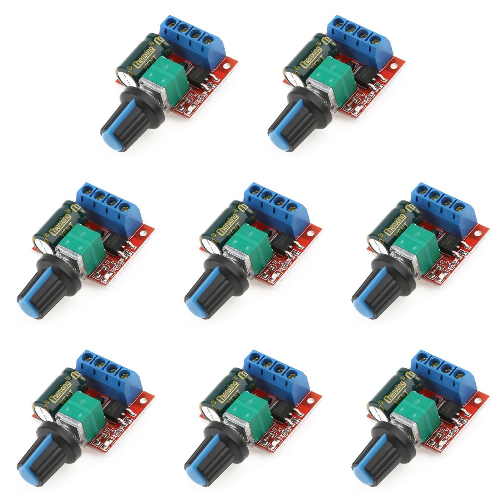 5A Motor PWM Speed Controller DC 4.5V-35V 90W Motor Speed Controller Fuse Automatic Recovery Speed Control Switch