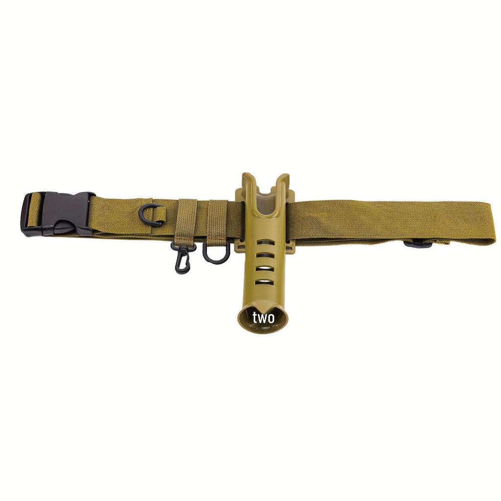 Fishing Rod Waist Belt Holder: Portable Lure Support for Rock Fishing