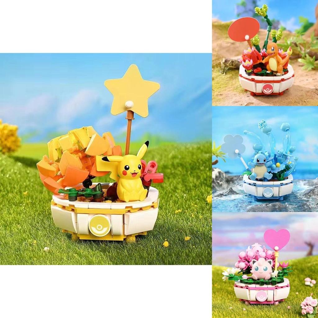 Pokémon Miniaturpflanzen Pikachu Glumanda Schiggy Bisasam Oder Pummeluff