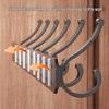 No-Drill Wall-Mounted Strong Entryway Coat & Hat Hook Rack