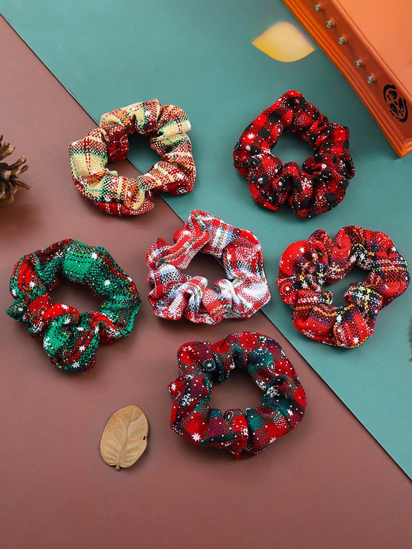 

Универсальная рождественская резинка для волос: Забавное кольцо-кишка резинка для девочек