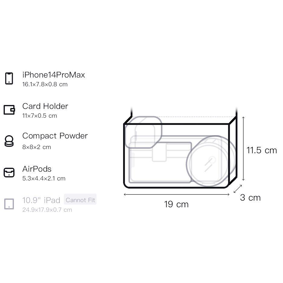 Givenchy 4G Chain Silver Buckle Logo Embossed Leather Clutch Wallet Shoulder Crossbody Bag Women bags Gray-Brown BB60J7B15S-292